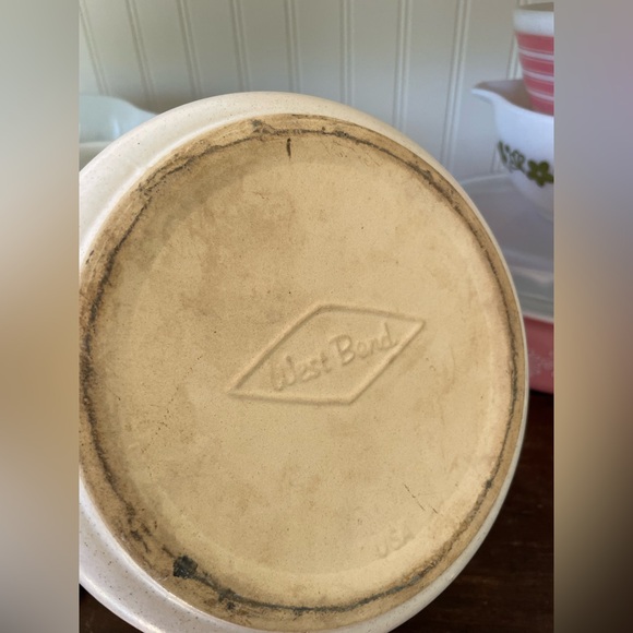 Vintage Westbend Stoneware Bean Pot❤️ - Picture 7 of 12